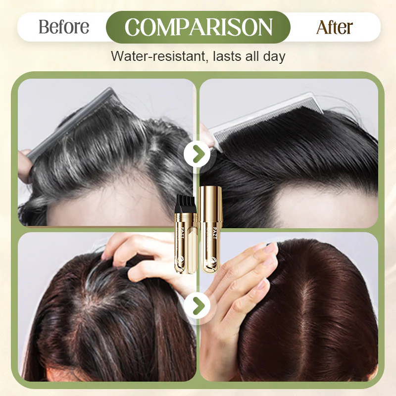 🔥 DERNIERES HEURES – 50% DE RÉDUCTION ! Peigne Colorant 2 en 1 pour Cheveux Gris – Sans Chimie, Sans Taches, Résistant à l’Eau - Image 2