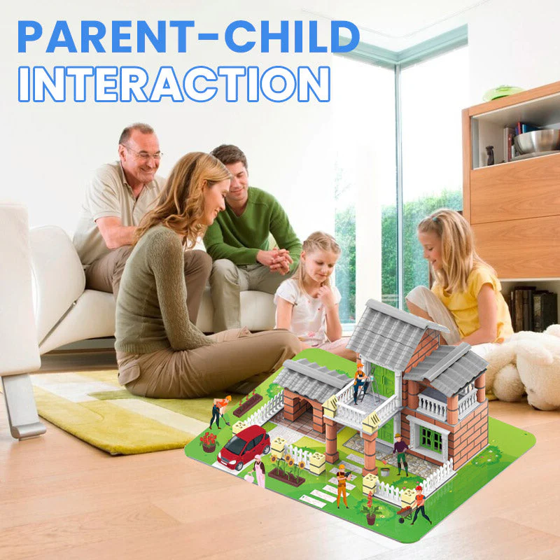 📢📢50 % DE RÉDUCTION !! ⏰214 pièces - Ensemble de jouets de construction et de simulation à monter soi-même pour enfants🔥🔥 - Image 3