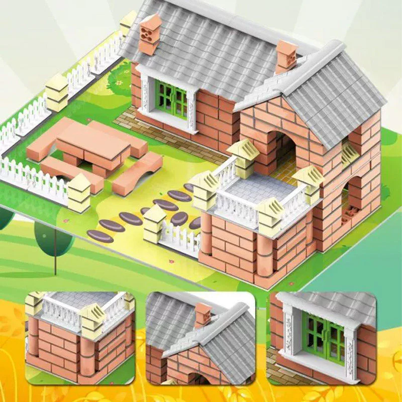 📢📢50 % DE RÉDUCTION !! ⏰214 pièces - Ensemble de jouets de construction et de simulation à monter soi-même pour enfants🔥🔥 - Image 5