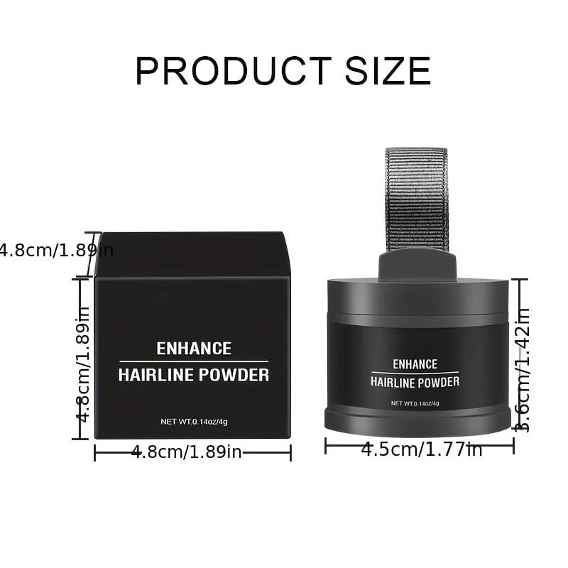 đ„Achetez 2 obtenez 1 gratuitđHairline Powder dissimule instantanĂ©ment la perte de cheveux, Root Touch Up Hair Powder - Image 10