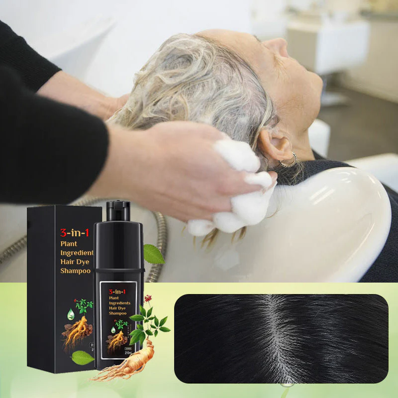 Achetez 2 Obtenez 1 Gratuit🌿Shampoing Colorant à Base d'ingrédients Végétaux🖤✨ - Image 3