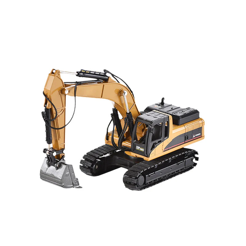 ⏳ 50 % de réduction pour une durée limitée ! 💥 Véhicule de chantier pelleteuse 1:50 - Image 11