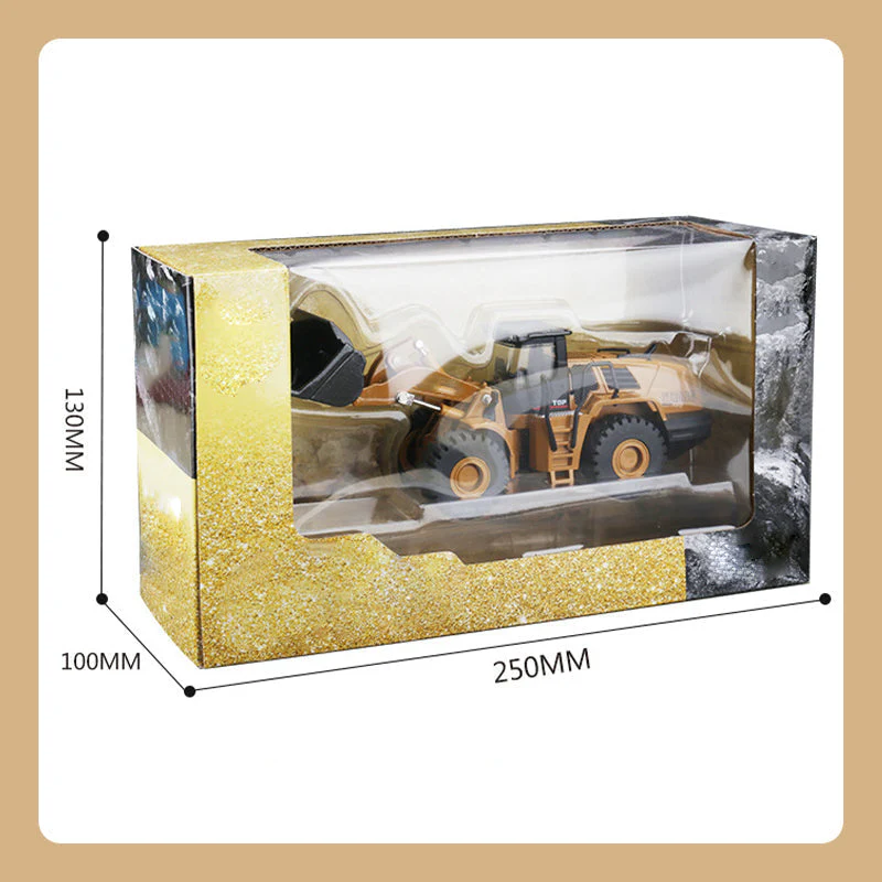 ⏳ 50 % de réduction pour une durée limitée ! 💥 Véhicule de chantier pelleteuse 1:50 - Image 8