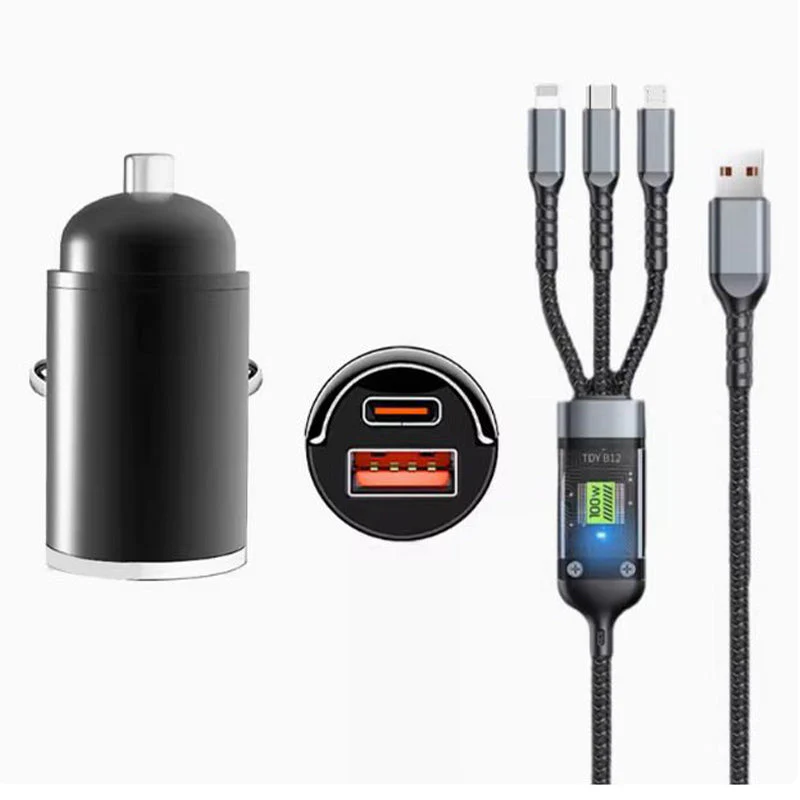 📢📢50% DE RÉDUCTION ! ✨⚡Chargeur rapide furtif pour voiture 100 W - Image 10