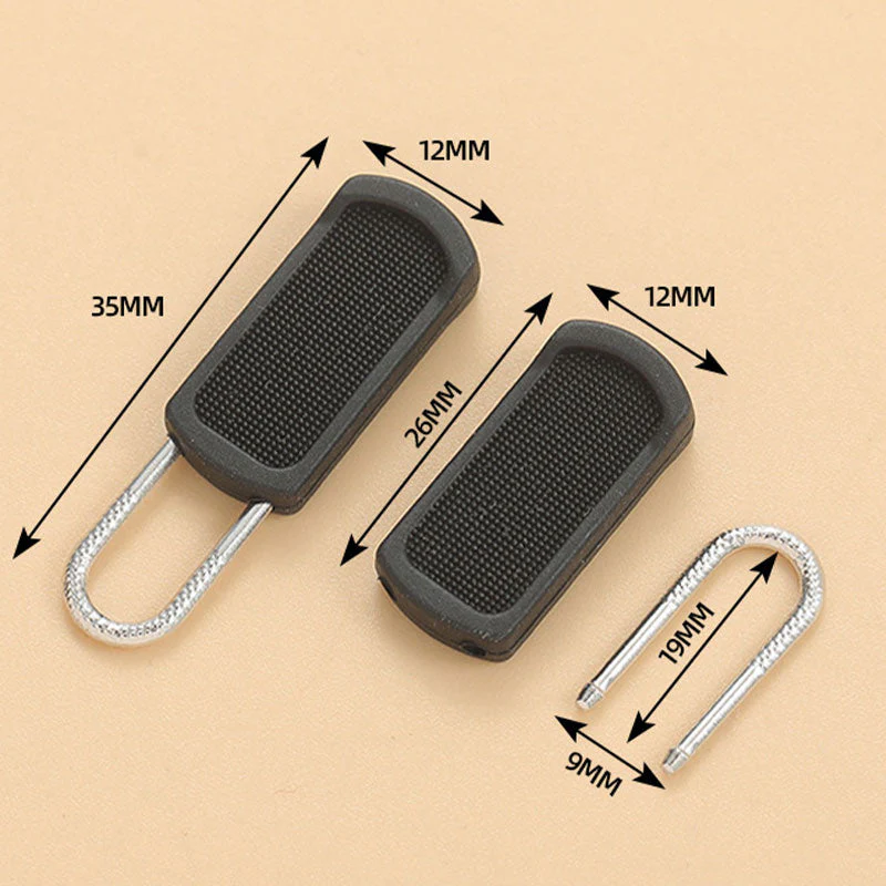 10 PIÈCES de Tirettes de Fermeture Éclair Détachables pour Remplacement - Image 8