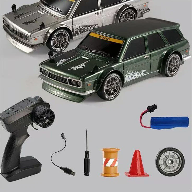1:24 Scale RC Drift Car with LED Lights - Image 10