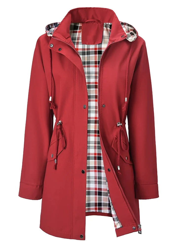 🧥 69% OFF + LIVRAISON GRATUITE ! 💨 Veste Décontractée Imperméable Coupe-Vent - Léger et Pliable pour Randonnée/Voyage Quotidien 🌧️📦 - Image 8