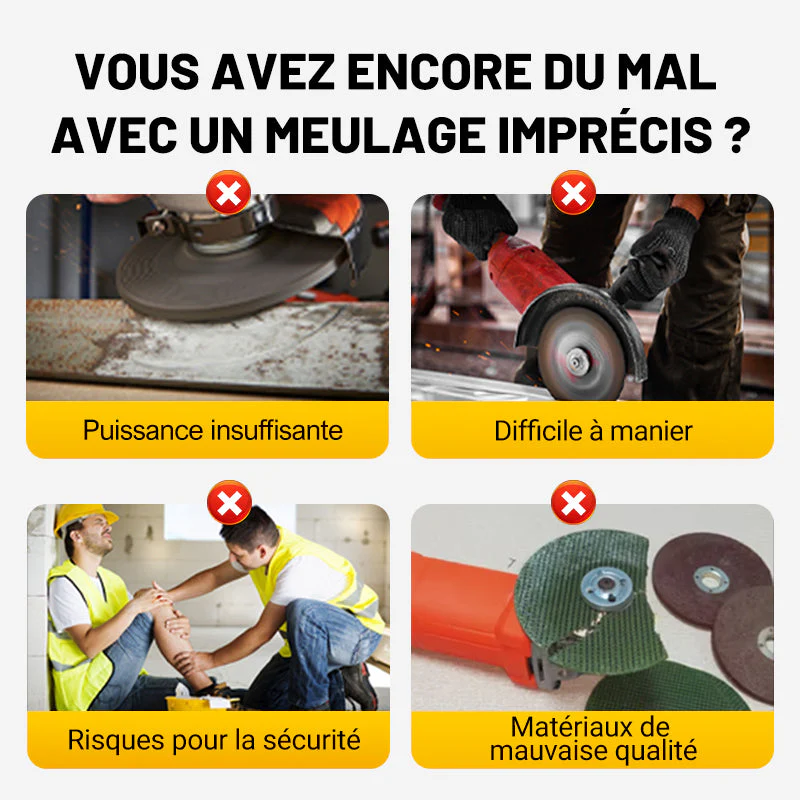 ⏳ Spécial limité en temps 🧰 12V Mini broyeur à angle avec disque de coupe - Image 2