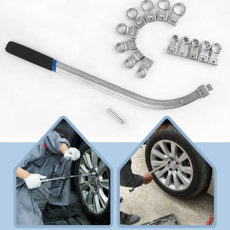 🔥 Offre à durée limitée 🔥 Ensemble de clé de serre - tête remplaçable portable de 15 pièces - Image 4