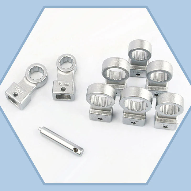 🔥 Offre à durée limitée 🔥 Ensemble de clé de serre - tête remplaçable portable de 15 pièces - Image 5