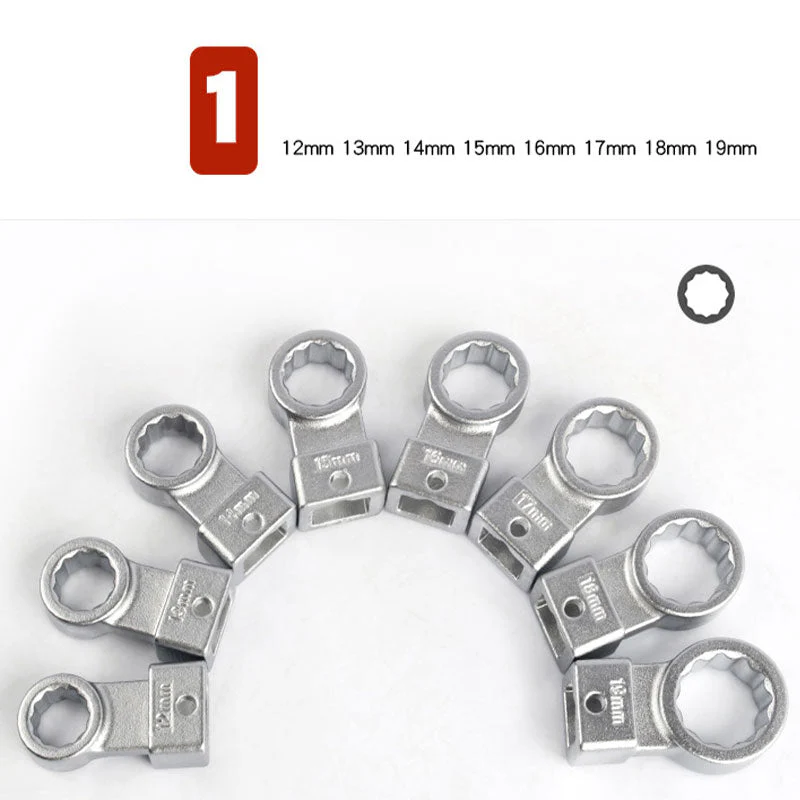 🔥 Offre à durée limitée 🔥 Ensemble de clé de serre - tête remplaçable portable de 15 pièces - Image 6