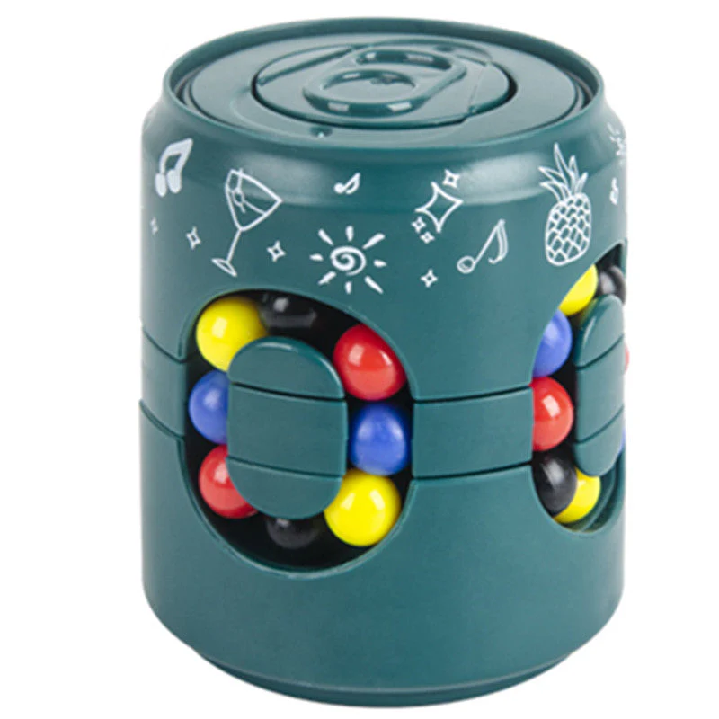 🌀 50% -60% DE RÉDUCTION ! SPINNER 2-EN-1 ANTI-STRESS & ÉDUCATIF – Design Canette Soda, LED, 3D Puzzle, Rotation Fluide ✨🎯🌟 - Image 10