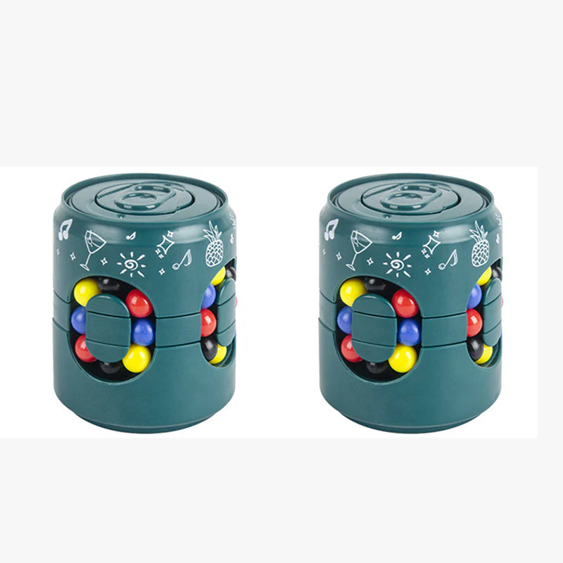 🌀 50% -60% DE RÉDUCTION ! SPINNER 2-EN-1 ANTI-STRESS & ÉDUCATIF – Design Canette Soda, LED, 3D Puzzle, Rotation Fluide ✨🎯🌟 - Image 11