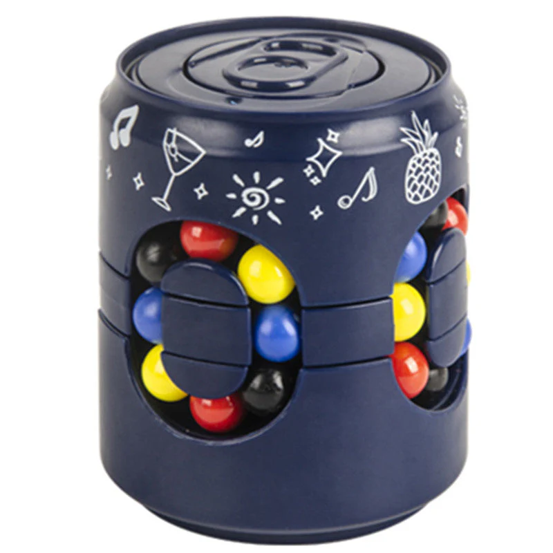 🌀 50% -60% DE RÉDUCTION ! SPINNER 2-EN-1 ANTI-STRESS & ÉDUCATIF – Design Canette Soda, LED, 3D Puzzle, Rotation Fluide ✨🎯🌟 - Image 12