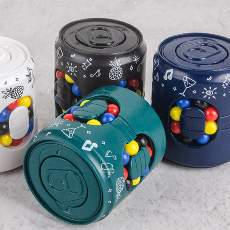 🌀 50% -60% DE RÉDUCTION ! SPINNER 2-EN-1 ANTI-STRESS & ÉDUCATIF – Design Canette Soda, LED, 3D Puzzle, Rotation Fluide ✨🎯🌟 - Image 3