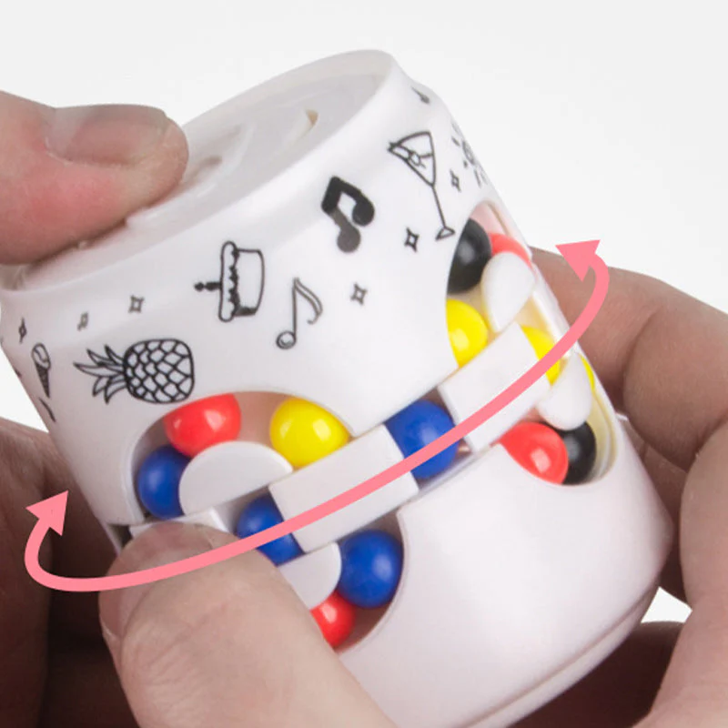 🌀 50% -60% DE RÉDUCTION ! SPINNER 2-EN-1 ANTI-STRESS & ÉDUCATIF – Design Canette Soda, LED, 3D Puzzle, Rotation Fluide ✨🎯🌟 - Image 5