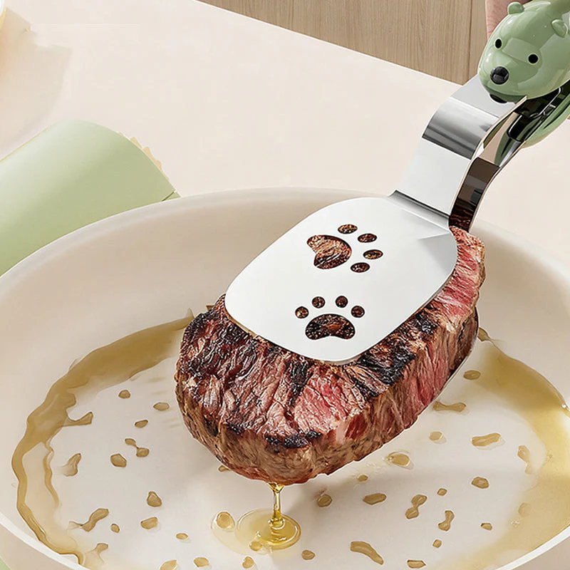 📢📢50 % DE RÉDUCTION !!! ✨Pince spatule antidérapante et résistante 2 en 1 - Image 6
