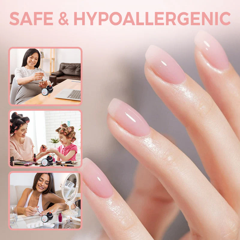 📢📢 50% DE RÉDUCTION ! ✨Gel de Construction Auto-égalisant 3-en-1 pour Ongles - Image 7