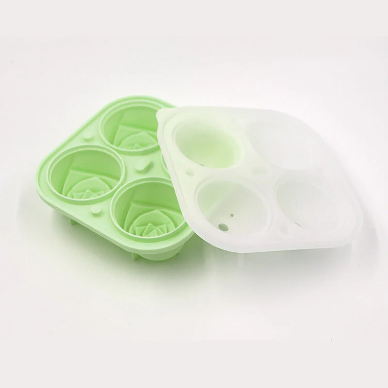 2 Tier Convenient Push-In Ice Cube Mold with Tray Case - Image 8