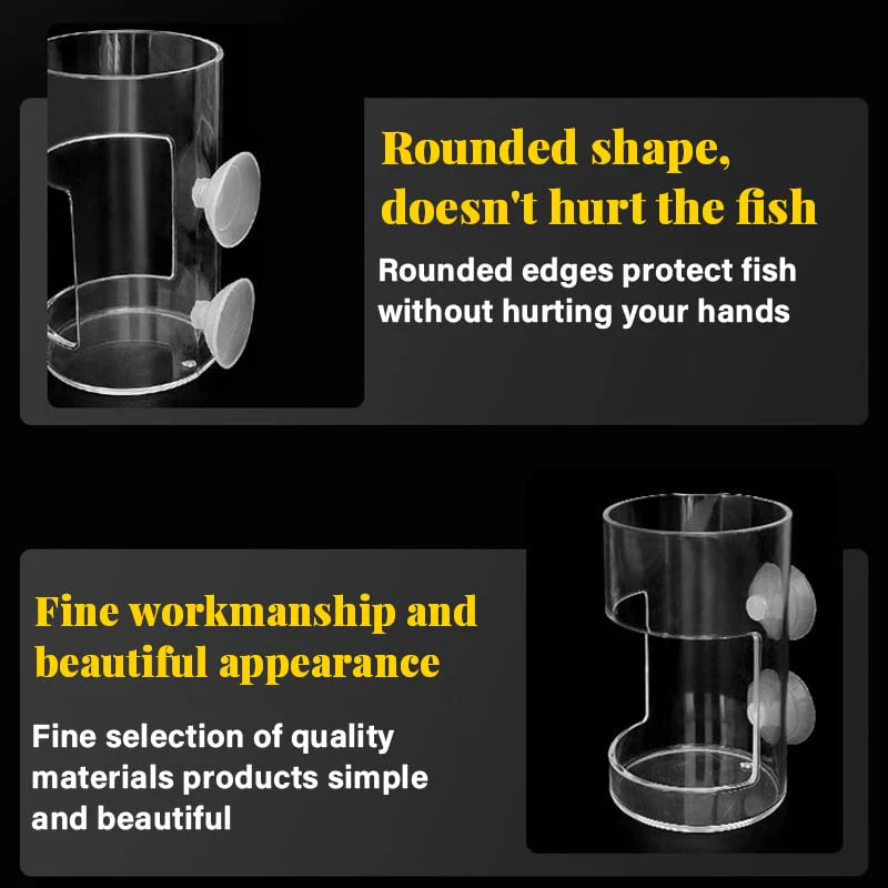 🔥 50% DE RÉDUCTION ! ✨ Anneau Nourrisseur pour Aquarium - Alimentation sans Arrêt de la Pompe, Fixation par Ventouses, Entretien Facile pour une Eau Propre 🐟💧 - Image 6