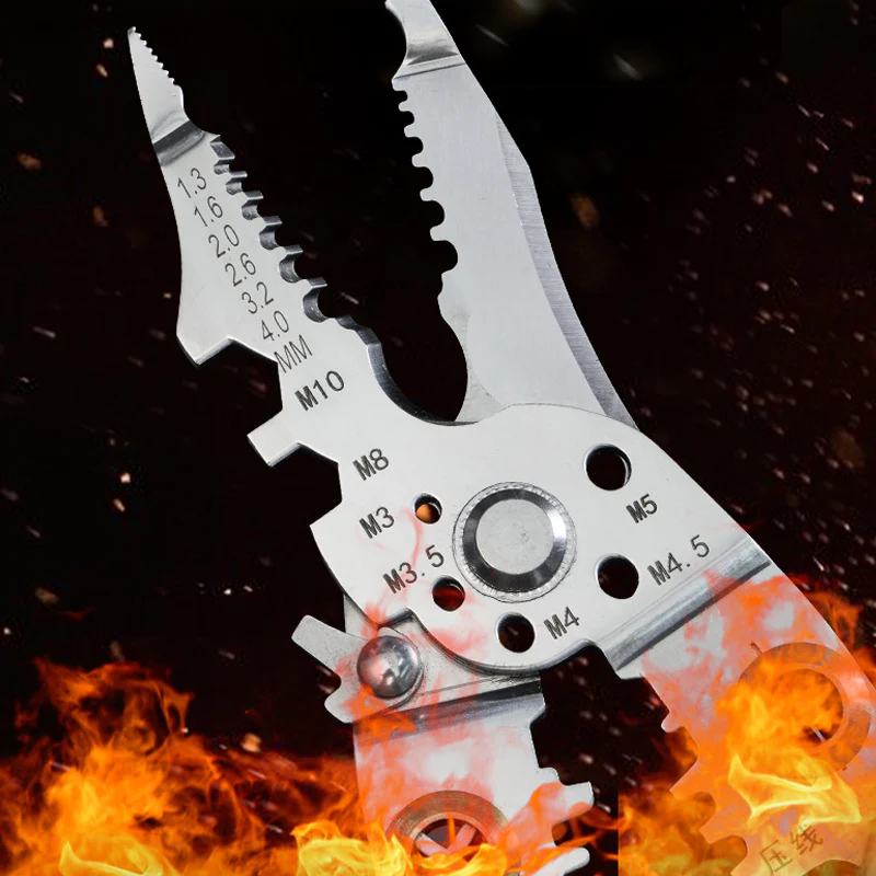 🔧🔥2025 ventes chaudes🔥21 en 1 multifonction pliable dénudeur de fil - Image 7