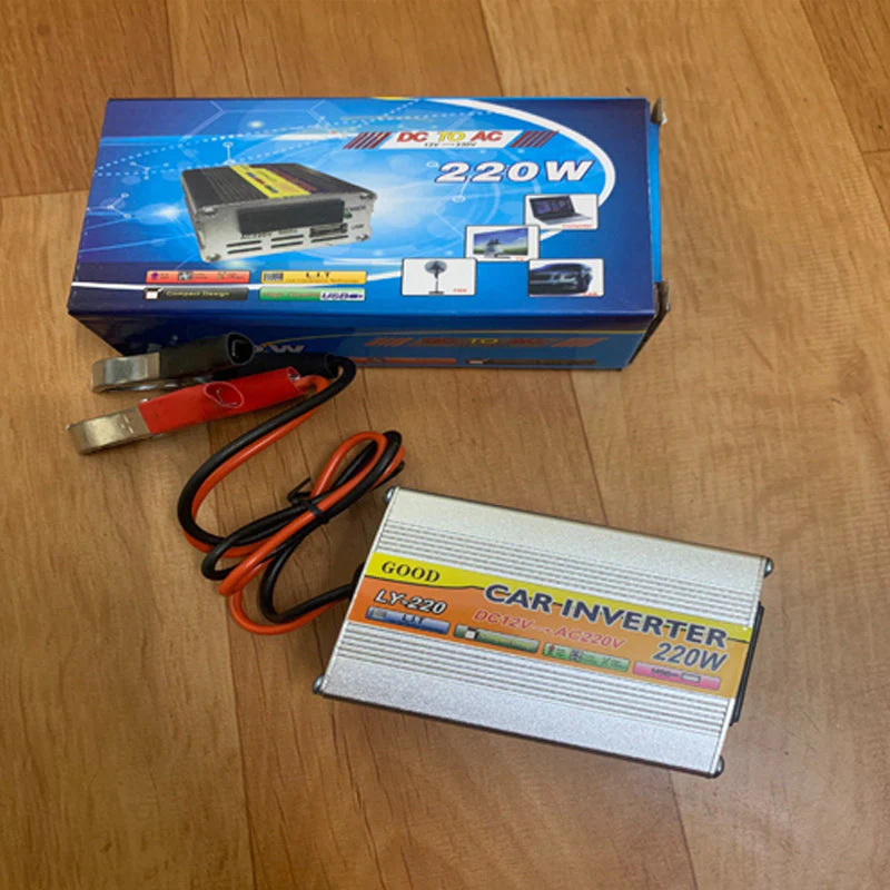 DC 12V to AC 220V Car Inverter - Image 2