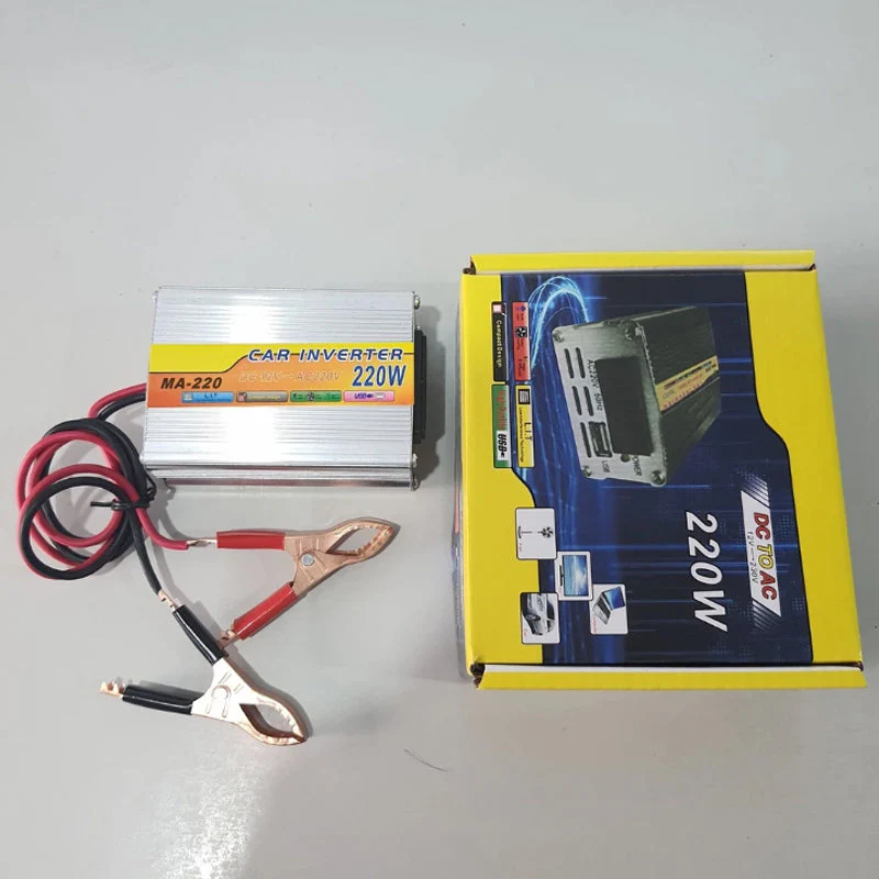 DC 12V to AC 220V Car Inverter - Image 3