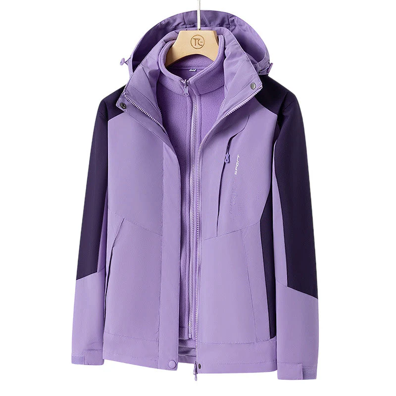 Veste Extérieure 3-en-1 Imperméable - Image 11
