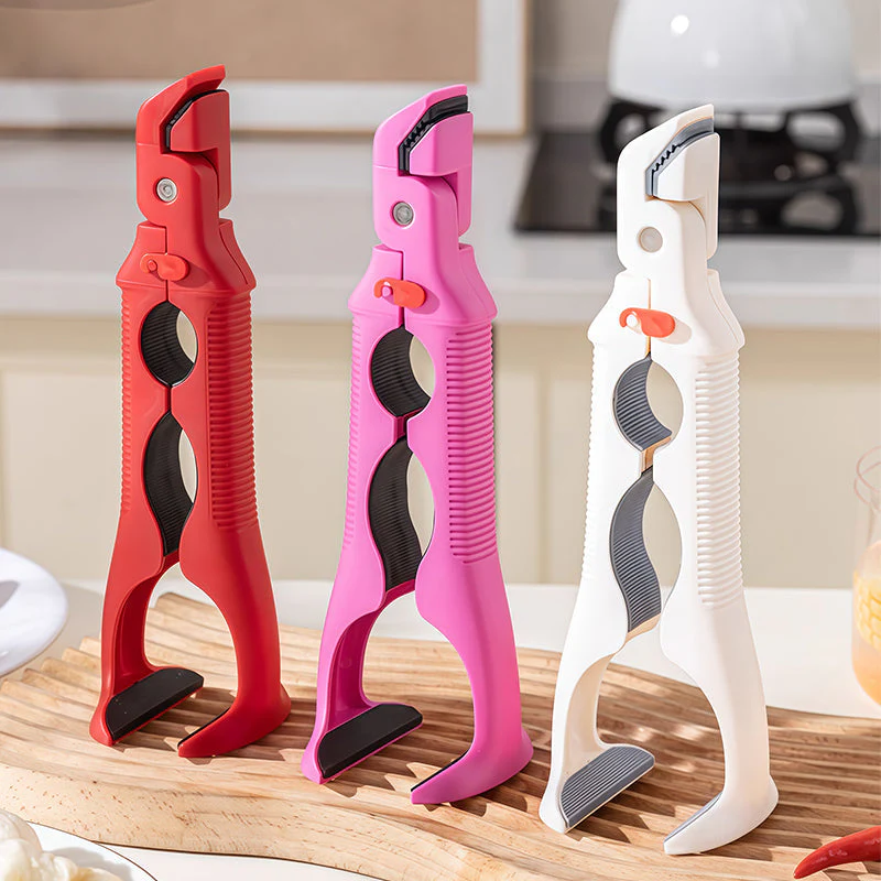 📢📢50% DE RÉDUCTION !!!✨Pince 3 en 1 pour bol et assiette en silicone - Image 11
