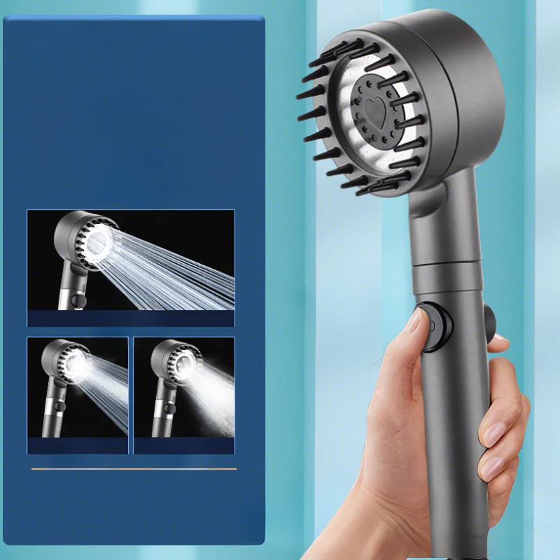 📢📢59 % de réduction!!!📍Douchette haute pression à 3 modes - Image 11