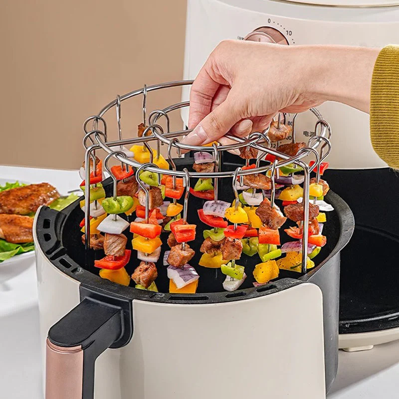 📢📢50% DE RÉDUCTION ! ✨Ensemble de grilles de cuisson multifonction en acier inoxydable 316 pour friteuse à air chaud - Image 2