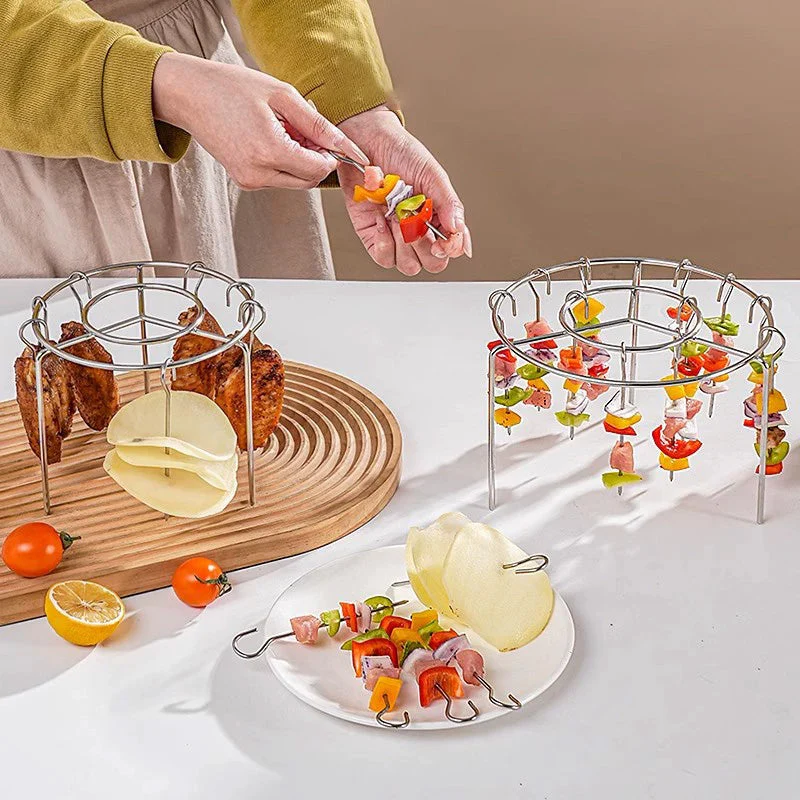 📢📢50% DE RÉDUCTION ! ✨Ensemble de grilles de cuisson multifonction en acier inoxydable 316 pour friteuse à air chaud - Image 3
