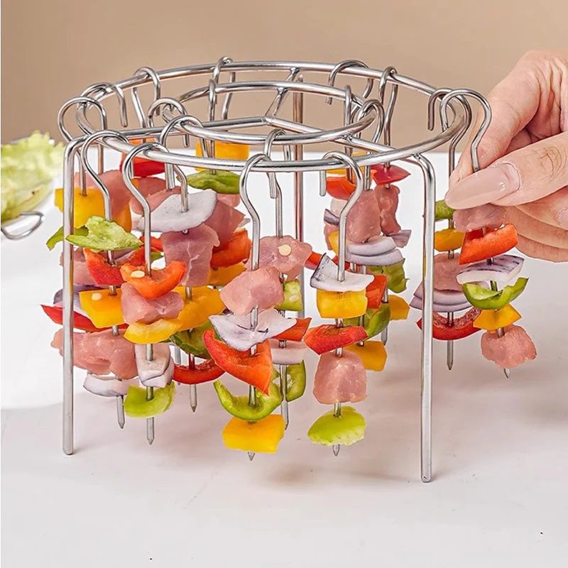 📢📢50% DE RÉDUCTION ! ✨Ensemble de grilles de cuisson multifonction en acier inoxydable 316 pour friteuse à air chaud - Image 4