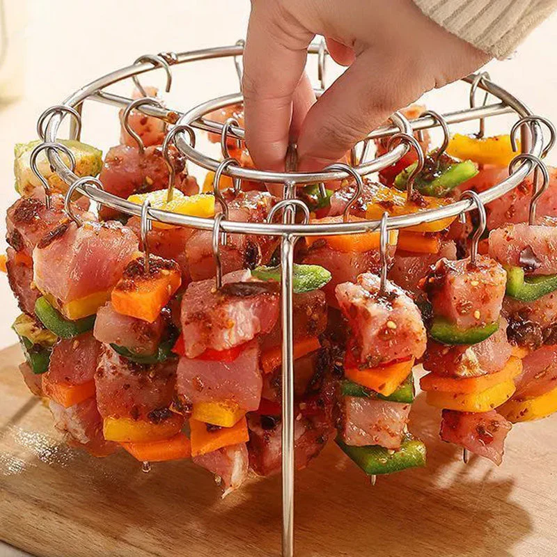 📢📢50% DE RÉDUCTION ! ✨Ensemble de grilles de cuisson multifonction en acier inoxydable 316 pour friteuse à air chaud - Image 5