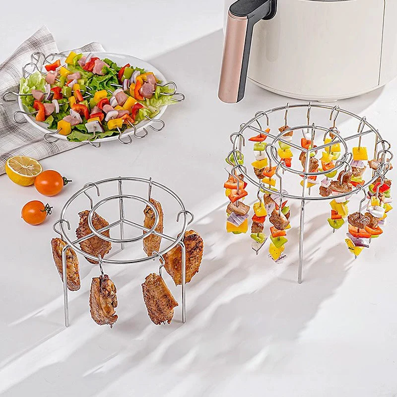 📢📢50% DE RÉDUCTION ! ✨Ensemble de grilles de cuisson multifonction en acier inoxydable 316 pour friteuse à air chaud - Image 6