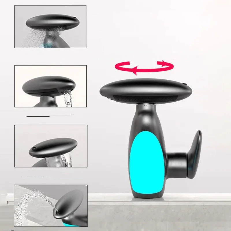 🌸2025 ventes chaudes🌸🌊 Robinet de lavabo rotatif à 360 ° avec 4 modes d'écoulement d'eau et lumières LED - Image 2