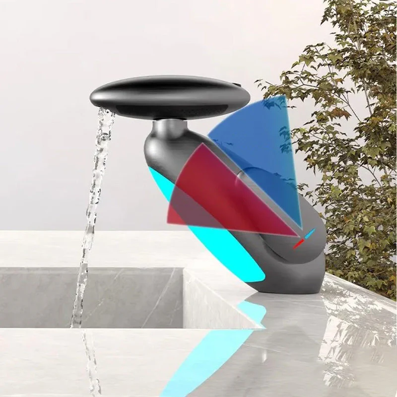 🌸2025 ventes chaudes🌸🌊 Robinet de lavabo rotatif à 360 ° avec 4 modes d'écoulement d'eau et lumières LED - Image 5