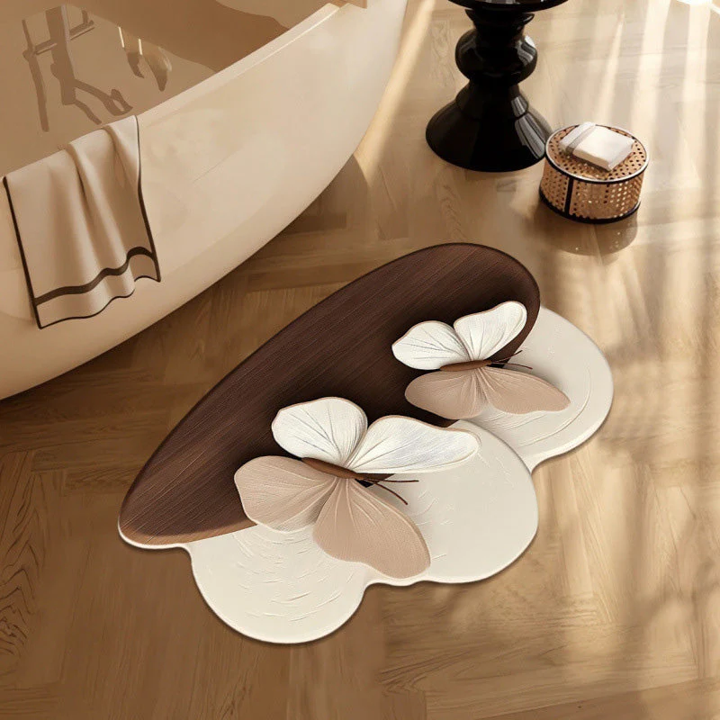 Tapis Absorbant Antidérapant à Motif 3D Réaliste - Image 2