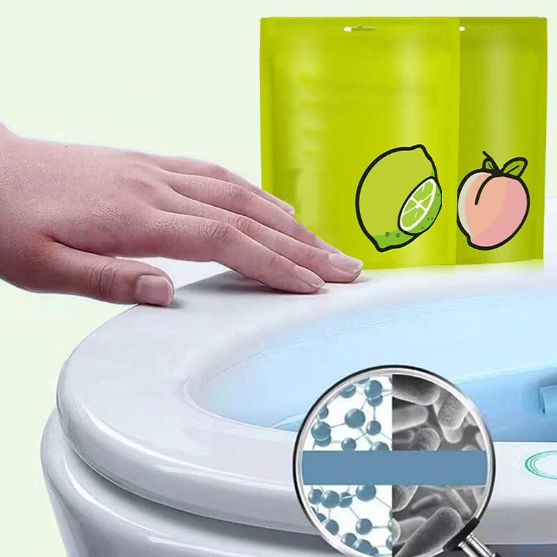 3 comprimés nettoyants pour toilettes au parfum frais - Image 3