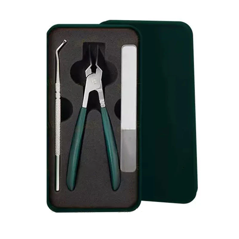 📢2025 Vente à chaud💅 Set de 3 pièces de coupe-ongles à bord incliné 25° anti-éclaboussures - Image 10