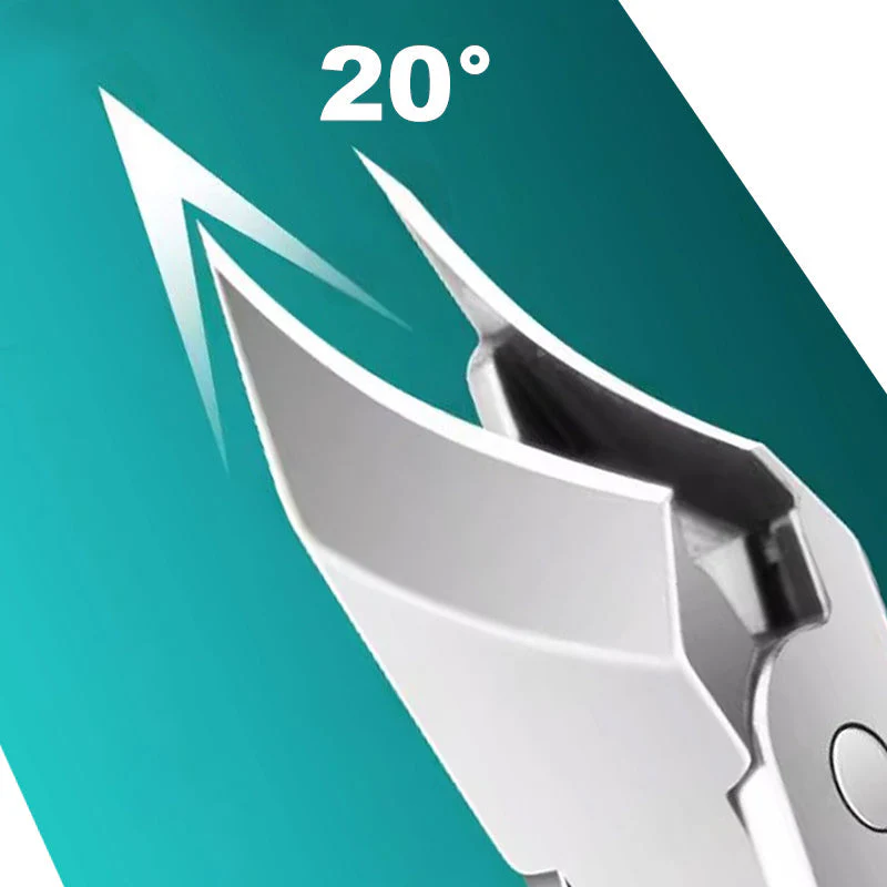 📢2025 Vente à chaud💅 Set de 3 pièces de coupe-ongles à bord incliné 25° anti-éclaboussures - Image 5