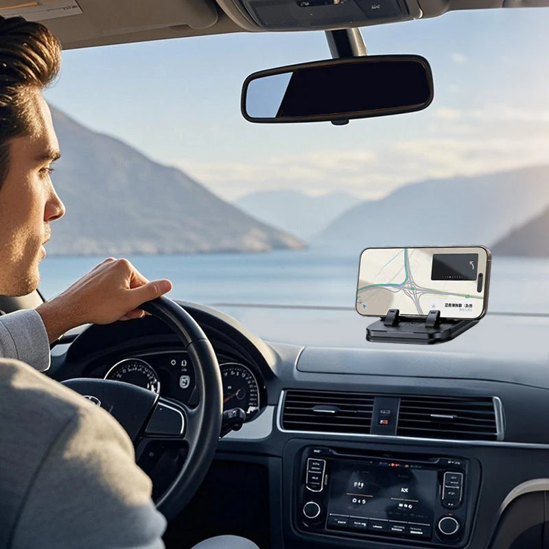 📢📢50 % de réduction !!! ✨Support Téléphone 360° Pliable – Universel, Antidérapant & Stable Partout ✨🚗 - Image 8