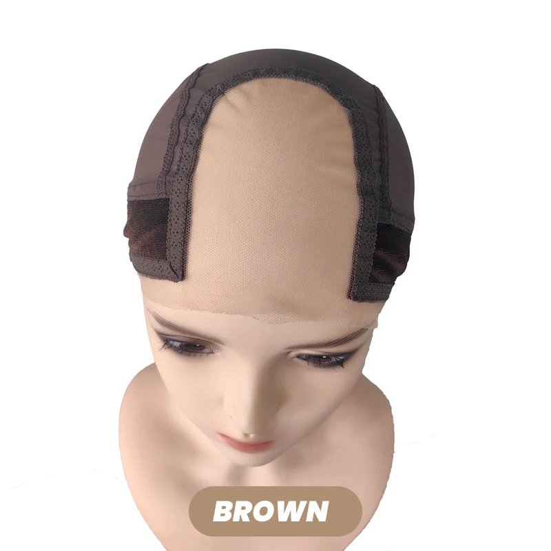 ✨Durée limitée 61% de réduction✨🪮4*5 Pouce U Part Mesh Stretch Tissage Perruque Cap - Image 10