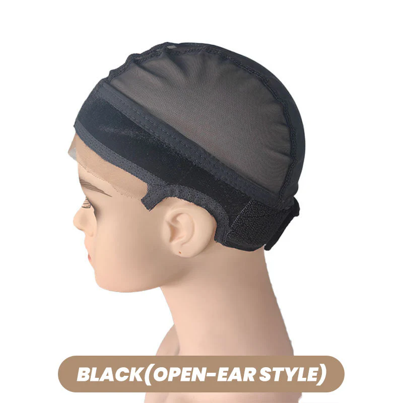 ✨Durée limitée 61% de réduction✨🪮4*5 Pouce U Part Mesh Stretch Tissage Perruque Cap - Image 12