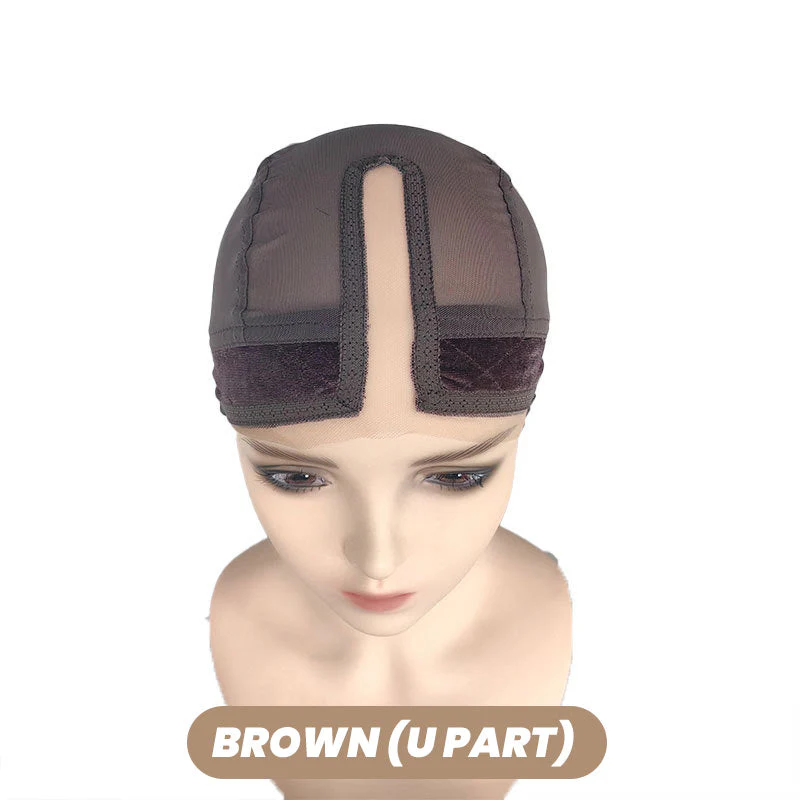 ✨Durée limitée 61% de réduction✨🪮4*5 Pouce U Part Mesh Stretch Tissage Perruque Cap - Image 15