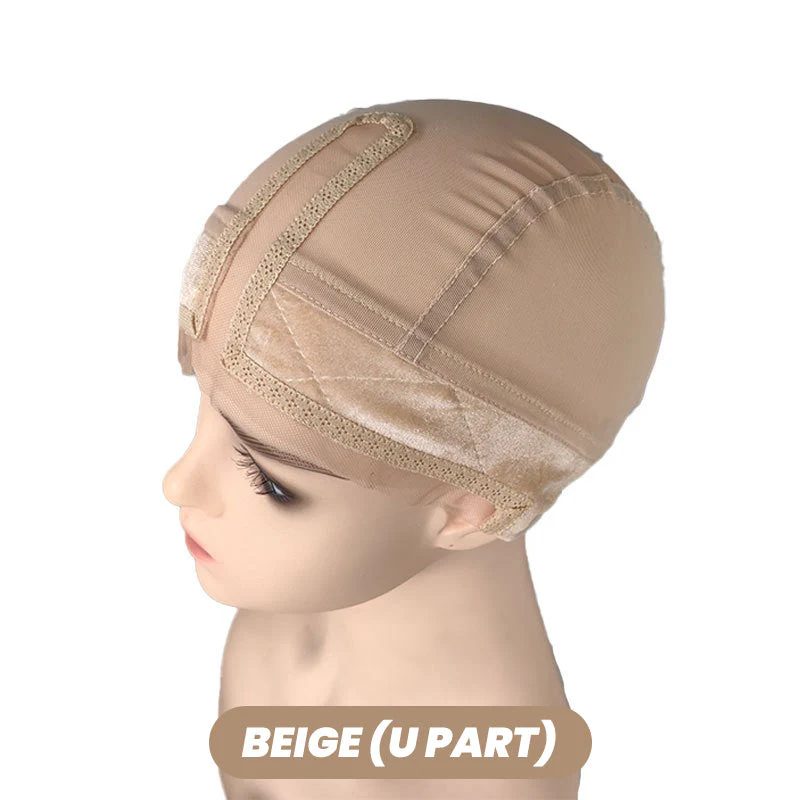 ✨Durée limitée 61% de réduction✨🪮4*5 Pouce U Part Mesh Stretch Tissage Perruque Cap - Image 17