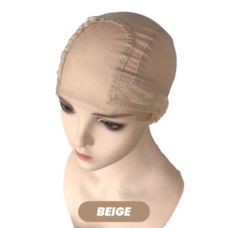 ✨Durée limitée 61% de réduction✨🪮4*5 Pouce U Part Mesh Stretch Tissage Perruque Cap - Image 9
