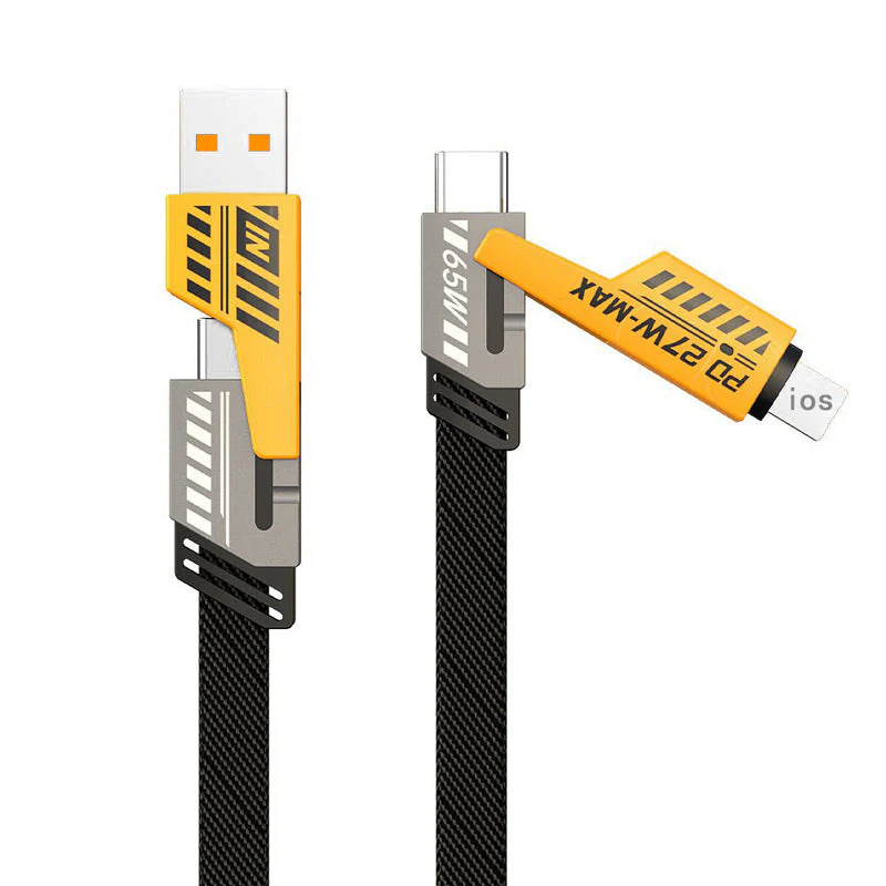 🔥🔥Câble de charge rapide PD 27W 65W 4 en 1 - Image 8