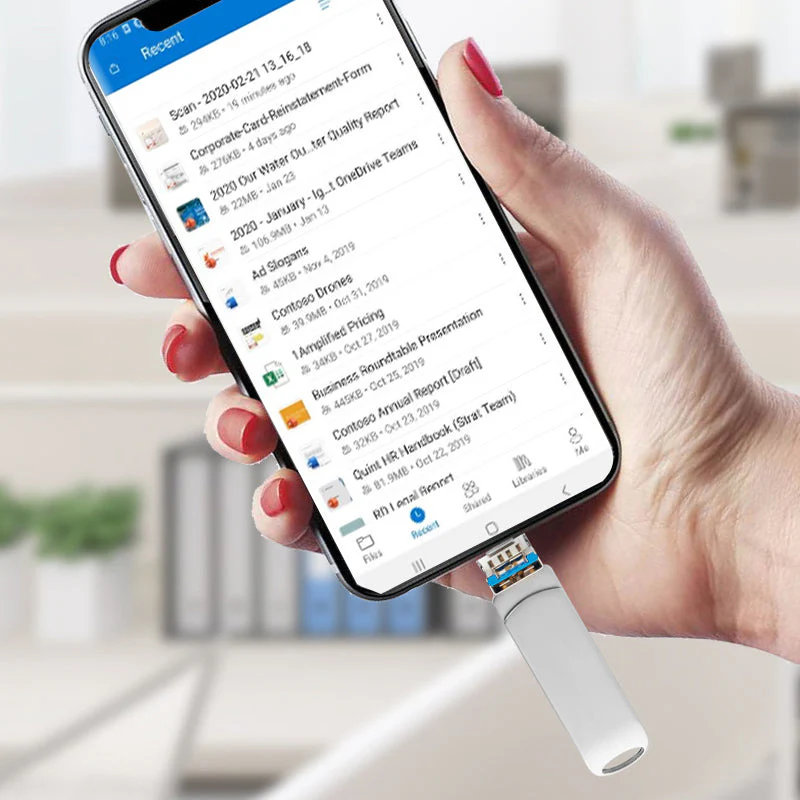 💾50% DE RÉDUCTION ! 📊 Clé USB 4-en-1 Multi-Interfaces - Transfert Ultra-Rapide vers PC/iPhone/Android, Compacte et Universelle 📱📦 - Image 3