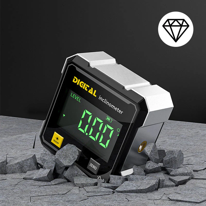 4-Side Magnetic Digital Angle Finder with Laser - Image 6